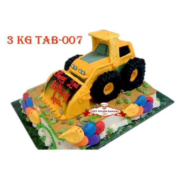 For the love of JCB !! A buttercream cake with minimal fondant details for  Siddharth's 2nd birthday 💛 Ps : JCB is a toy 😁 Thank you James f… |  Instagram