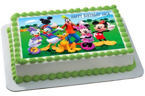 Buy Mickey Mouse Designer Fondant Cake Online in Delhi NCR : Fondant Cake  Studio