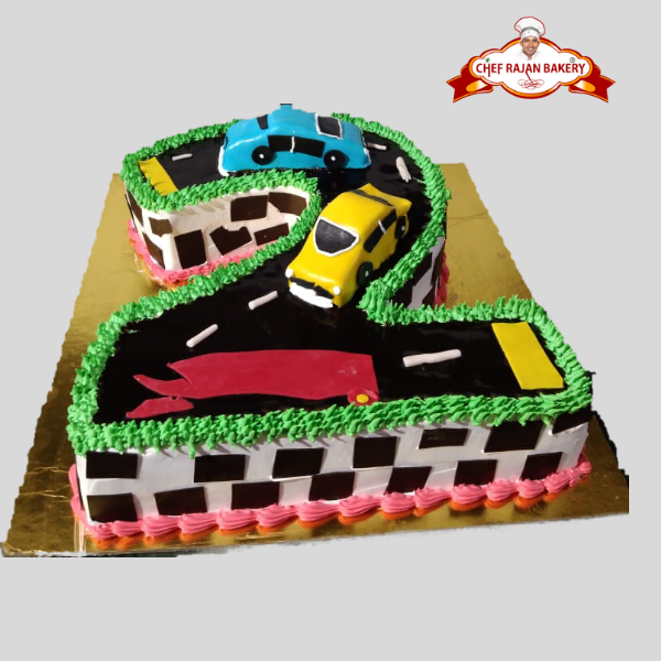2-Tier Toy Cars Theme Cake – Cakes All The Way