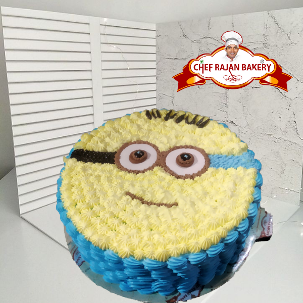 Send Personalized Minion cake for kids Online - GAL21-96060 | Giftalove