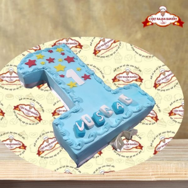 Pastel Number Birthday Cake | Free Gift & Delivery