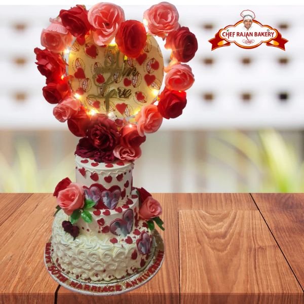 15 Kg Wedding Celebrations Chocolate Cake – India Cakes N Flowers