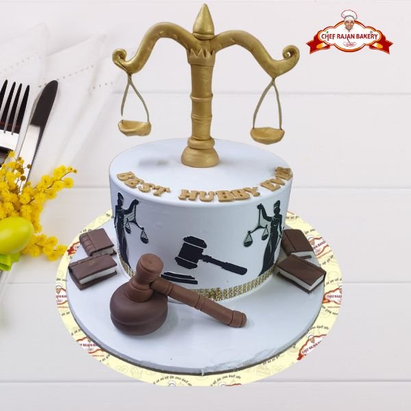 Law Theme Customized Cake – Cake Express India
