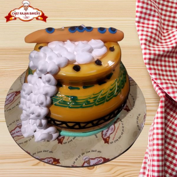 I made Janmashtmi themed cake for lord... - Happy Kuchi Cakes | Facebook