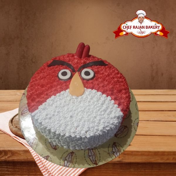 Two Tier “Angry Bird” Cake – Rollpublic