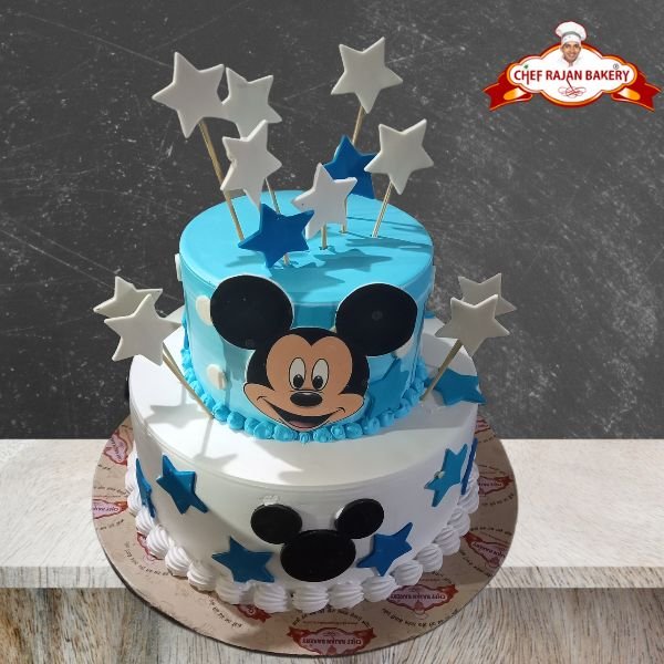 Mickey Mouse Circus theme - Decorated Cake by Sweet - CakesDecor