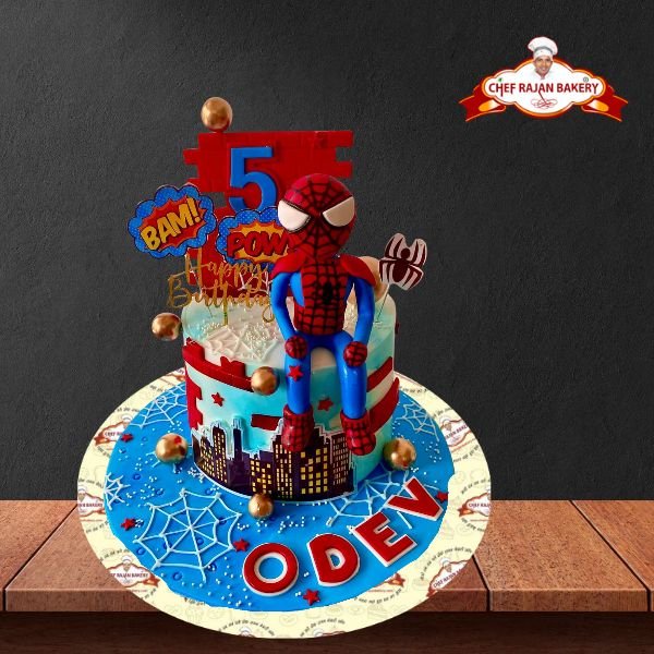 Best Spiderman Theme Cake In Hyderabad | Order Online