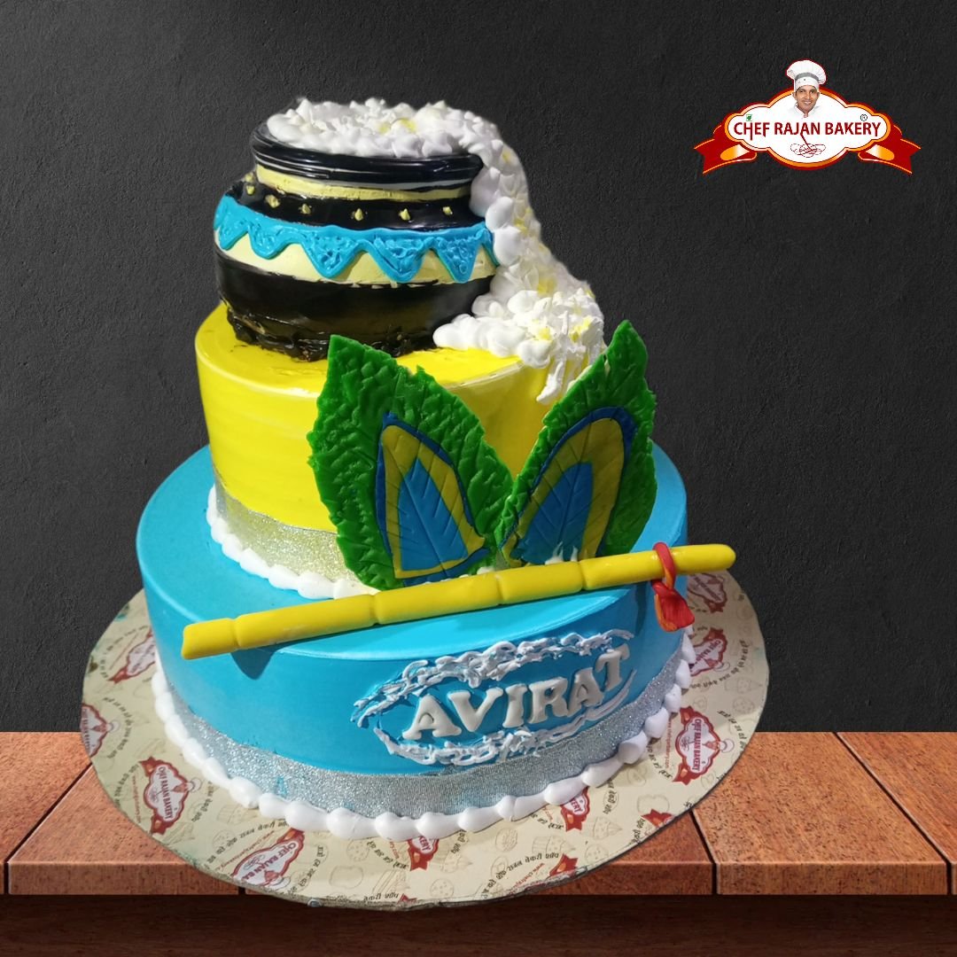 Krishna Themed Cake by UG Cakes | Divine Taste & Quality | Urgent Delivery  in Nepal