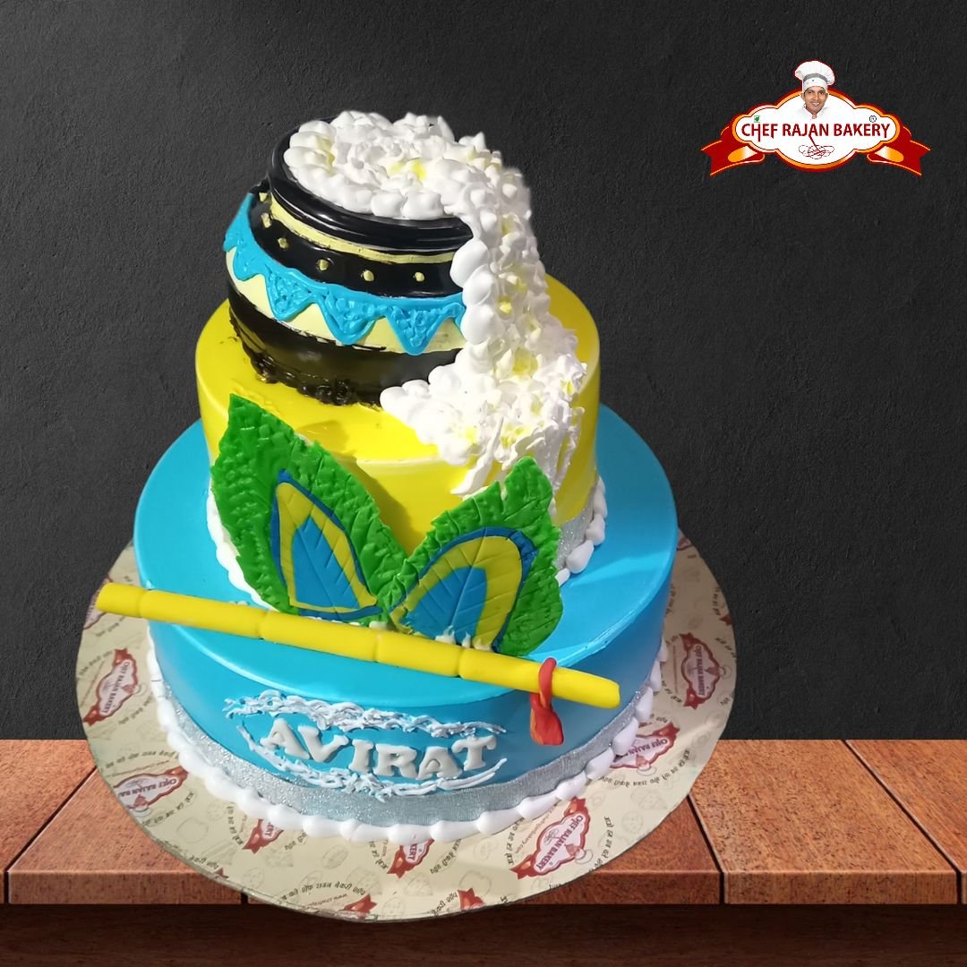Krishna Janmashtami Cake | Cute birthday cakes, Special birthday cakes,  Krishna birthday