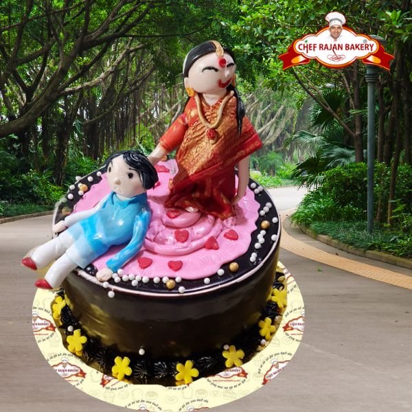 Krishna Birthday Cake Ideas Images (Pictures) | Creative birthday cakes,  Baby cake design, Simple cake designs