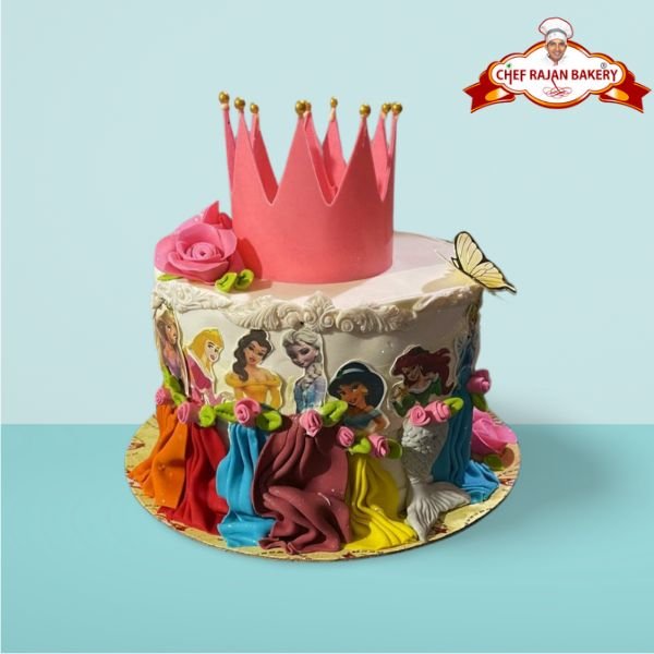 Princess Theme Personalized Cake Topper | Birthday Party Supplies – Party  Supplies India