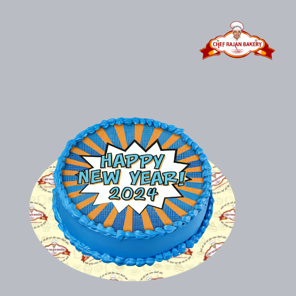 Happy New Year 2019 Custom Cookie Cake – The Great Cookie